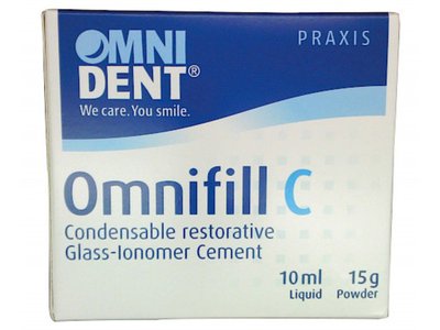 Omnifill C - skloinomerní výplňový cement, A3