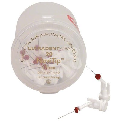 NaviTip 30G - kanyly, 20ks 17mm bílé