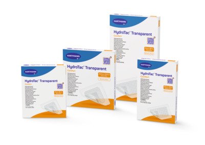 HydroTac Transparent Comfort 12,5 × 12,5 cm (8 × 8 cm) 10 ks