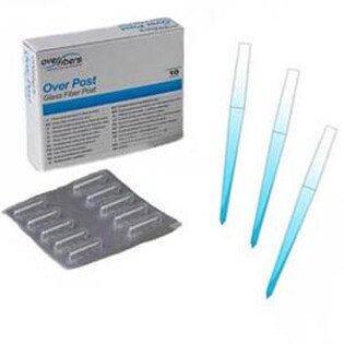 Wkłady KOR-KORZ.OVER POST z włókna szklanego 10szt/op Endodontic 2