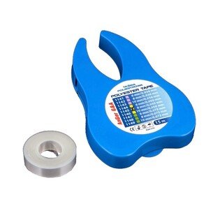 Taśma metalowa 1247 ząbek 7mm 0,045mm dł.3m (Anger)