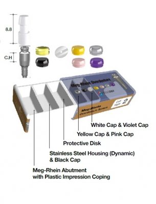 MEGAGEN AR Meg-Rhein Overdenture System Dynamic - CH=4.0