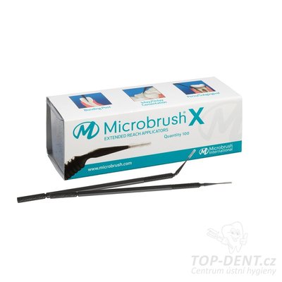 Microbrush® X refill micro aplikátory (černé), 100ks