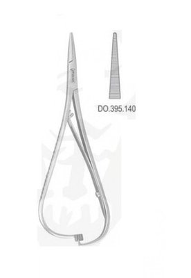 Kleszczyki do ligatur Smaha proste 140mm DO.395.140
