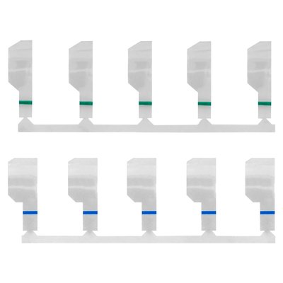 Formówki sekcyjne przezroczyste 30 szt. TOR VM - szerokie
