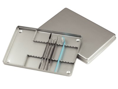 Sterilizační box na nástroje, neperforovaný, typ B 825-002