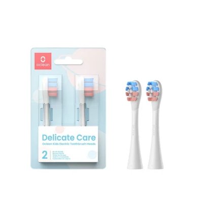 Oclean náhradní hlavice dětské Kids Extra Soft, P3K1 - 2 ks, bílé