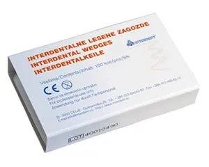 Mezizubní klínky červené 100 ks