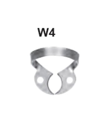 Spona kofferdam horní molar W4