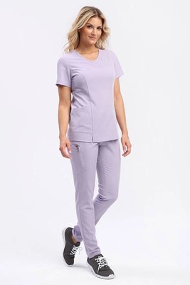 Dámská halena, vypasovaná, Elegant stretch, levandulová - XL