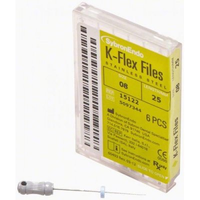 K-FLEX 6 ks SybronEndo vel. 08, 25 mm