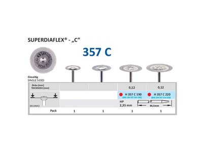 Diamantový disk SUPERDIAFLEX C - sypaný shora, 2,2cm, jemná