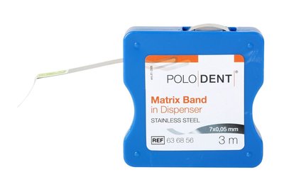 POLODENT Kovová matricová páska 7x0,05