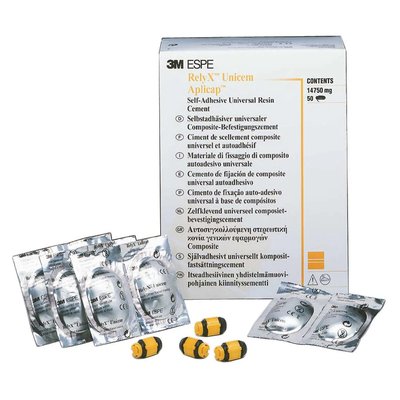 RelyX Unicem Aplicap Assortment/Trial Pack - Trial Pack 50 ks