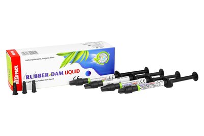 Rubber-Dam Liquid MEGA PACK 1,2 ml x 4 szt. Cerkamed