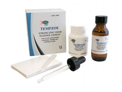 Tempzoe - provizorní cement 60g prášek + 30ml tekutina
