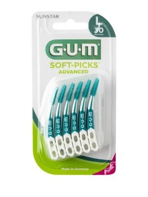 GUM Soft-Picks Advanced Large masážní mezizubní kartáčky, 30 ks