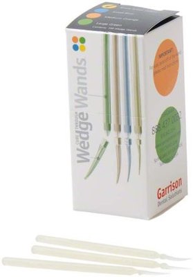 WedgeWands Clear - klínky, 100ks extra malé žluté