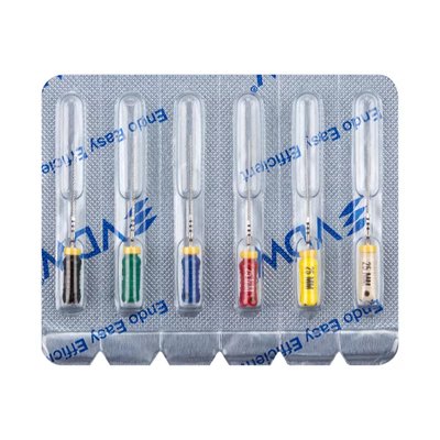 K-Files Poldent 6szt długość 28mm - Wybierz typ:: 15-40/28mm