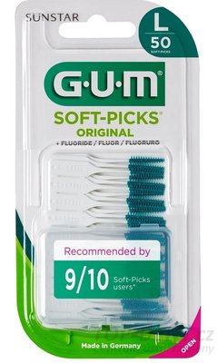 GUM Soft-Picks Original mezizubní kartáčky (L), 50ks