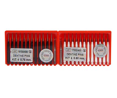 Ćwieki okołomiazgowe 12 szt. Nordin - 0,60 mm