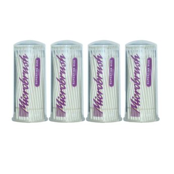 Microbrush aplikátory super jemné, bílé, 4x 100ks