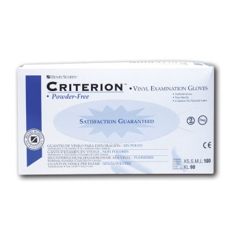 HS-rukavice vinyl nepudrované Criterion S 100 ks QQ