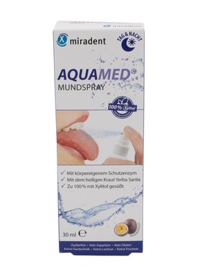 Miradent Aquamed sprej pro podporu tvorby slin 30 ml