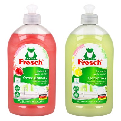 Płyn do mycia naczyń Frosch 500 ml - cytryna
