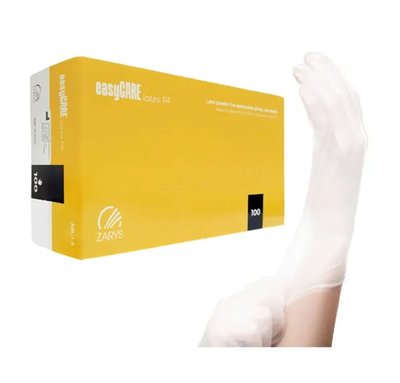 Rukavice EasyCare latex bez pudru S 100ks