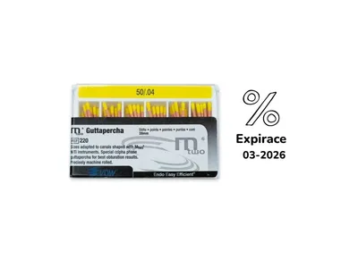 Mtwo gutaperčové čepy 50/.04, 60ks