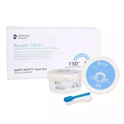 Aquasil Ultra+ Putty Soft 2 x 250ml + 1x50ml XLV