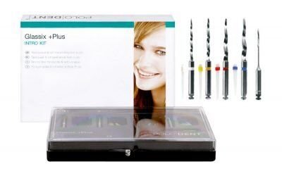 POLODENT Glassix+ Plus čepy Intro Kit