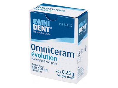 OmniCeram évolution - kompozit, 20x0,25g A2