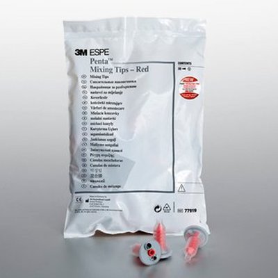 Penta míchací kanyly červené 3M - 30ks