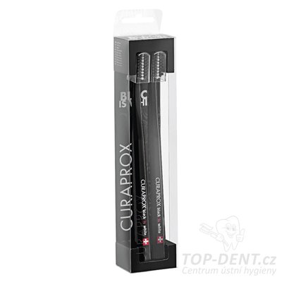 Curaprox CS 5460 Black is White Duo Pack (black/black)