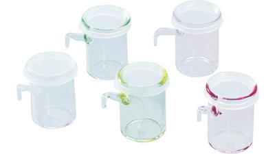 Medi-Spender-Gläschen - Sortiment 3 Stück, Farben frei wählbar