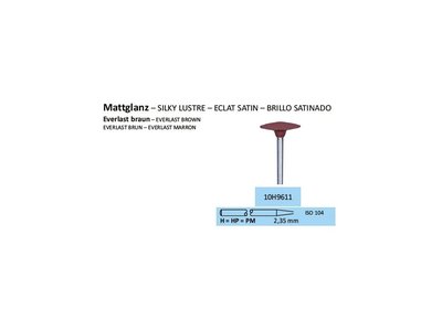 Leštící guma EVERLAST hnědá 10ks