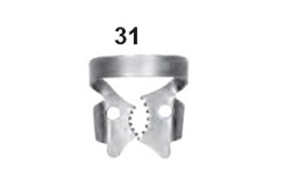 Spona kofferdam horní molar 31