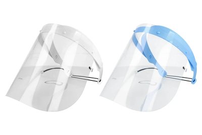 Przyłbica ochronna + 10 folii COTISEN - biały