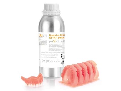 3Dure - Dentures - světle růžová