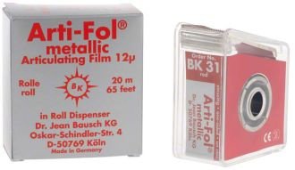 Bausch Arti-Fol Metallic 12 µm červená jednostranná