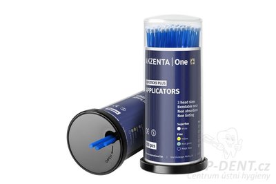 Akzenta Top Sticks Plus Micro aplikátory REGULAR (modré), 4x100ks
