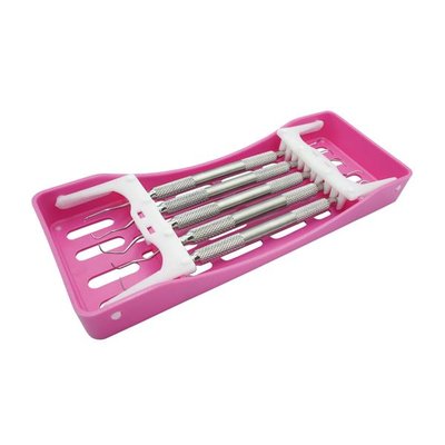 Parodontologický set s kazetou růžovou