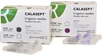 Calasept Irrigation Needles 0,4 x 25 mm sivé