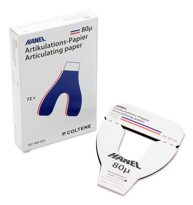 Coltene HANEL U-Form artikulačný papier