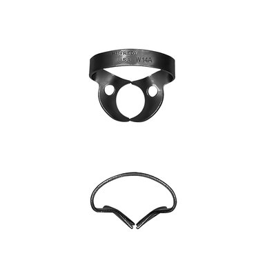 RDCMW14AX - MOLAR BLACK LINE Rubber Dam Clamps-Spony - 1 ks