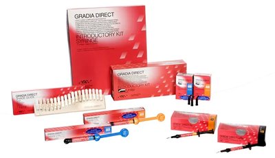 GC GRADIA Direct LoFlo, Syringe 2 x 0.8ml (1.3g), AO3, EEP