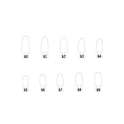 65-Polykarbonátové korunky 5ks