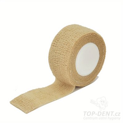 Samofixační bandáž - 2,5 cm x 4,5 m (béžová), 1 ks